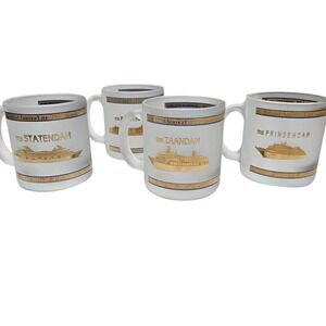 Holland America Line | Dining | Holland America Line Set Of 4 Frosted ...